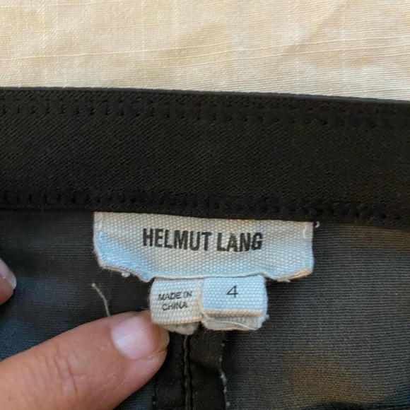 Helmut Lang Leather Legging Pants (17) - Picture 6 of 8